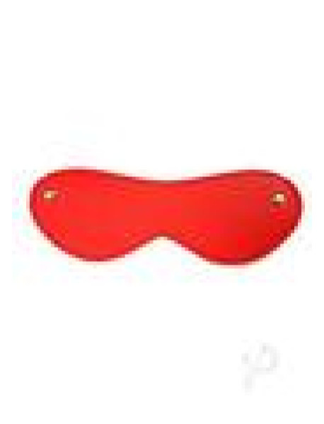 Fb Blindfold Vegan Leather Red Fb Blindfold Vegan Leather Red
