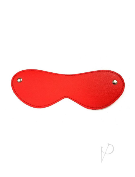 Fb Blindfold Vegan Leather Red Fb Blindfold Vegan Leather Red