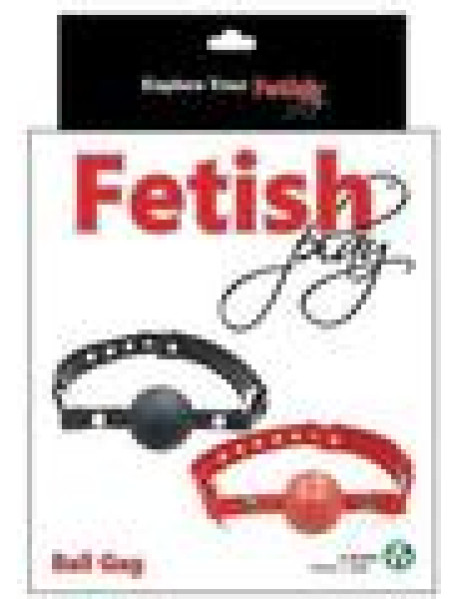 Fb Ball Gag Vegan Leather Black Fb Ball Gag Vegan Leather Black