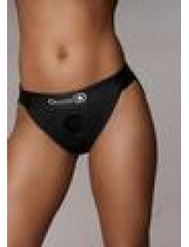 Ouch Vibe Strapon Panty Ob M/l Blk
