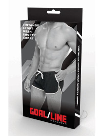 Goal Line Side Split Mesh Short S/m Blk