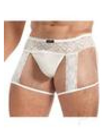 Lace King Lace Mens Panty M/l Wht