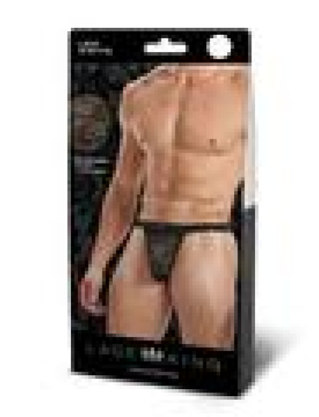 Lace King Lace Gstring L/xl Blk