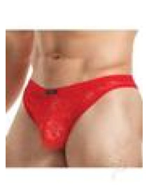Lace King Lace Thong S/m Red(spec)