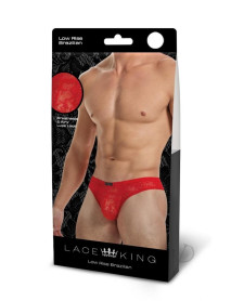 Lace King Lace Bikini M/l Red