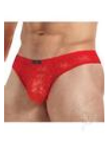 Lace King Lace Bikini M/l Red