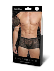 Lace King Lace Boxers M/l Blk