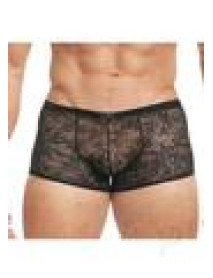 Lace King Lace Boxers S/m Blk