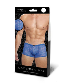 Lace King Lace Boxers L/xl Blu