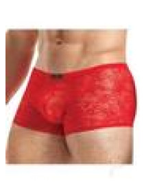 Lace King Lace Boxers L/xl Red