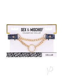 Sandm Cougar Day Collar Nvy/gld