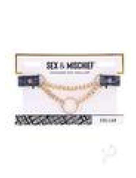 Sandm Cougar Day Collar Nvy/gld