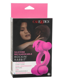 Silicone Recharge Rockin Rabbit Pink
