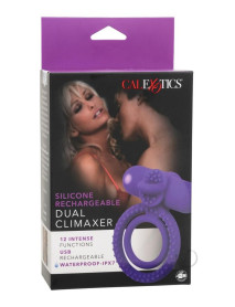 Silicone Recharge Dual Climaxer Purple