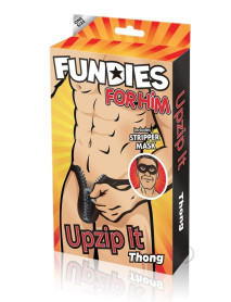 Unzip It Thong Zorro Mask O/s