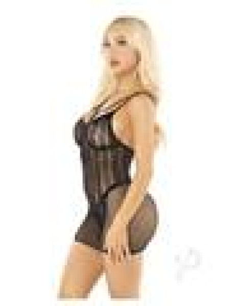 2 Pc Heart Net Mini Dress With Faux Gart 2 Pc Heart Net Mini Dress With Faux Gart