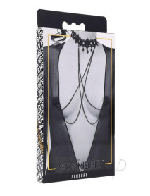Sandm Lace Collar W/ Nipple Ties