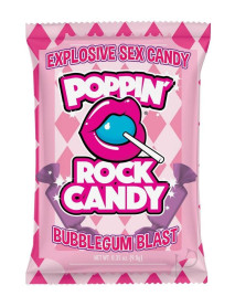 Popping Rock Candy Bubble Gum 25/pk