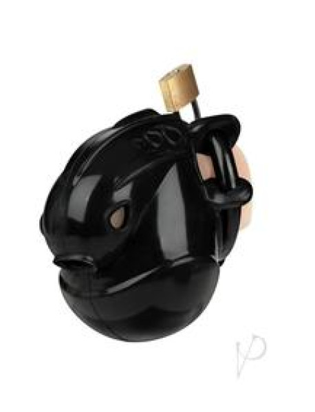 Full Restraint Cock Balls Chastity Blk