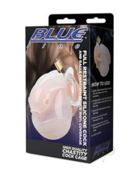 Full Restraint Cock Balls Chastity Wht
