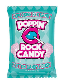 Popping Rock Candy Cotton Candy 50/pk