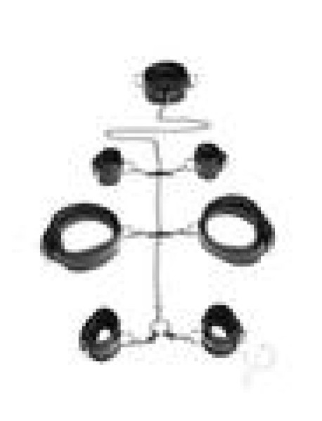 Strict Leather Bondage Set Blk Strict Leather Bondage Set Blk