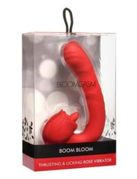 Bloomgasm Bloom Bloom Vibrator Red