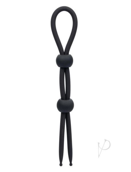 Alpha Liquid Silicone Dual Lasso Blk Alpha Liquid Silicone Dual Lasso Blk