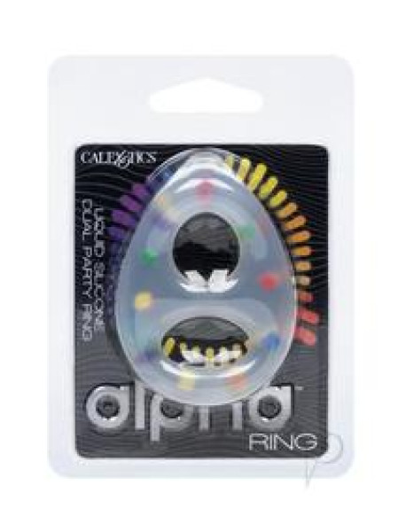 Alpha Liquid Silicone Dual Ring Multi Alpha Liquid Silicone Dual Ring Multi