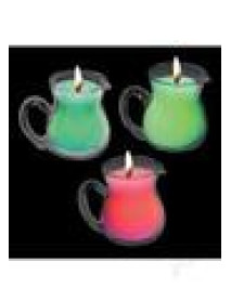 Ms Glow Pour Blacklight Candle 3pc