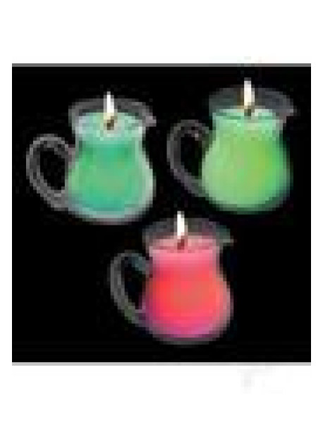 Ms Glow Pour Blacklight Candle 3pc