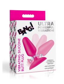 Bang Flexible Vibe Butt Plug Pnk