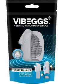Vibeggs Twisty Tongues Wht/blu