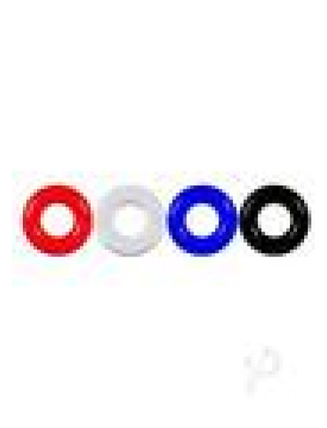 Levelz Multi Color Cock Ring Set