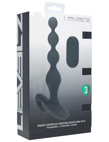 Levelz Remote Beaded Plug Blk