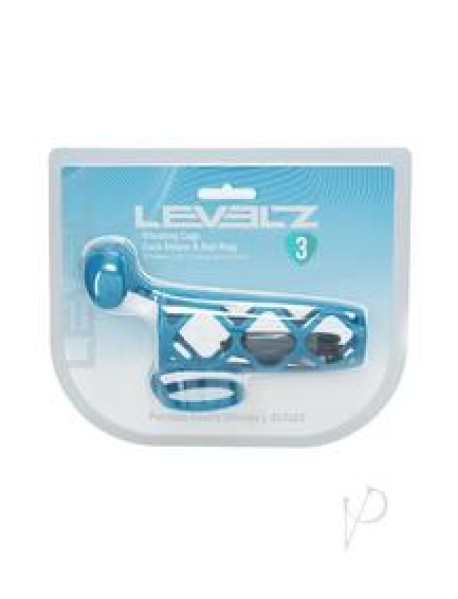 Levelz Vibe Cage Sleeve Ball Ring Teal