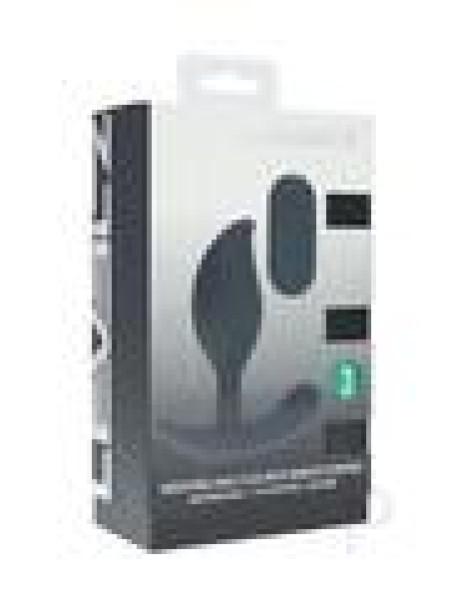 Levelz Remote Vibe Liquid Sil Plug Blk Levelz Remote Vibe Liquid Sil Plug Blk