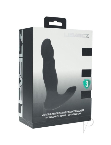 Levelz Vibe Thrust Prostate Massage Blk