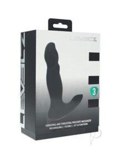 Levelz Vibe Thrust Prostate Massage Blk Levelz Vibe Thrust Prostate Massage Blk