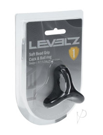 Levels Soft Bead Cock Ball Ring Blk