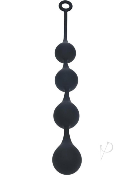 Levelz Waterdrop Anal Balls Xl 50mm Blk