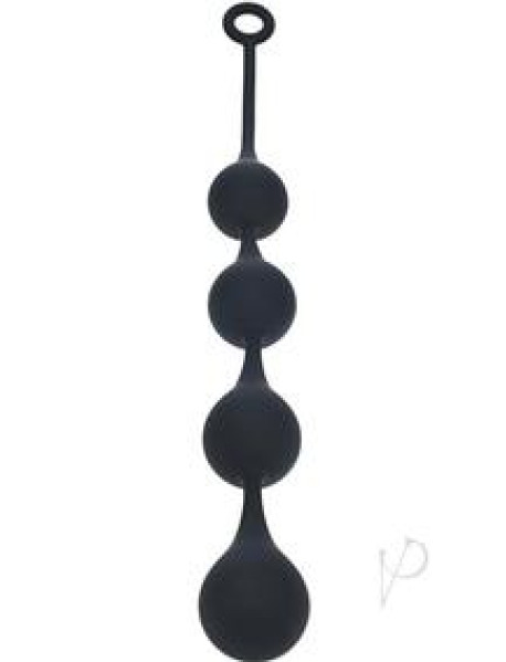 Levelz Waterdrop Anal Balls Xl 50mm Blk
