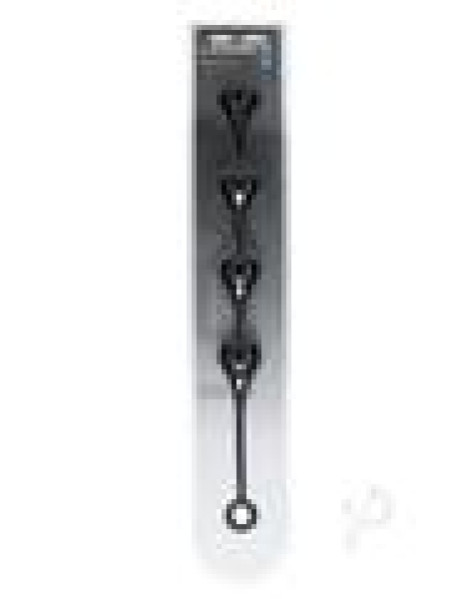Levelz Waterdrop Anal Balls Xl 50mm Blk