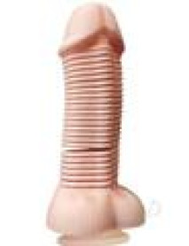 Dinky Slinky Pecker Spring Toy Flesh