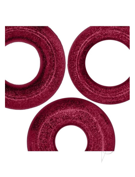 Cockpack Multi cockring 3pk Cherry Lips Cockpack Multi cockring 3pk Cherry Lips