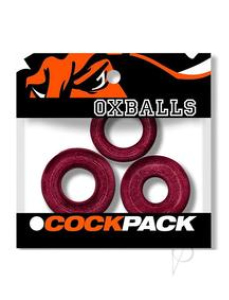 Cockpack Multi cockring 3pk Cherry Lips Cockpack Multi cockring 3pk Cherry Lips