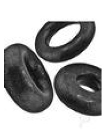 Cockpack Multi  cockrings 3pk Blk Mica