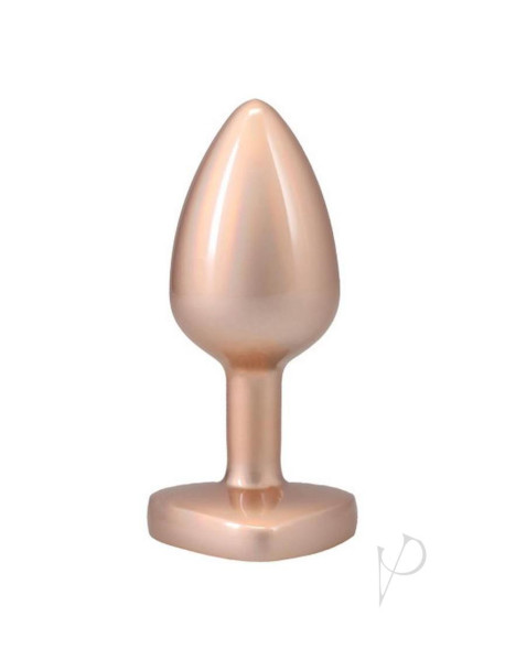 Booty Bling Heart Metal Plug Sm Gld Booty Bling Heart Metal Plug Sm Gld