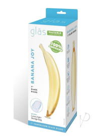 Banana Joy Glass Dildo 7  ylw(spec)