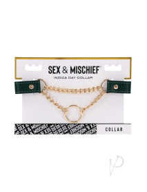 Sandm Indica Day Collar Grn/gld